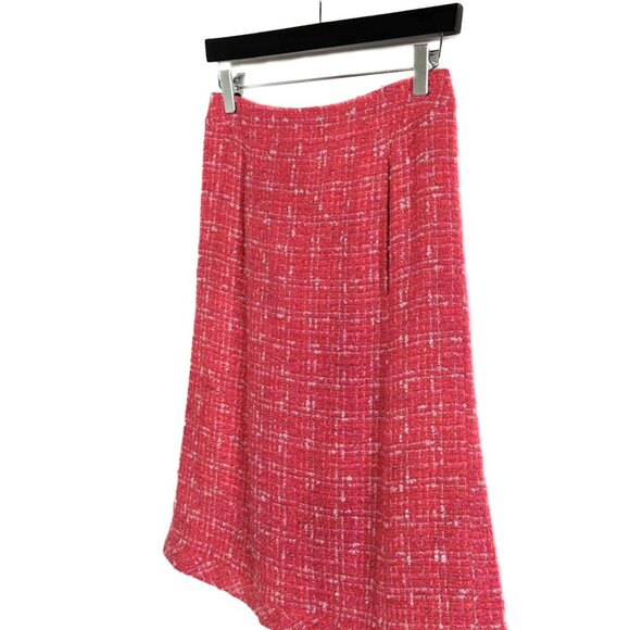 Chanel 06P Look 15 Red Tweed Skirt - Picture 2 of 6